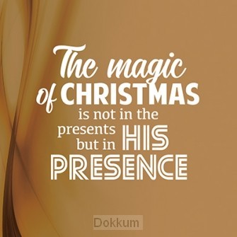 Wk kerst the magic of christmas is not i