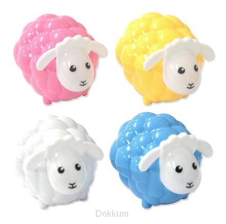 Pencil sharpener lamb set4
