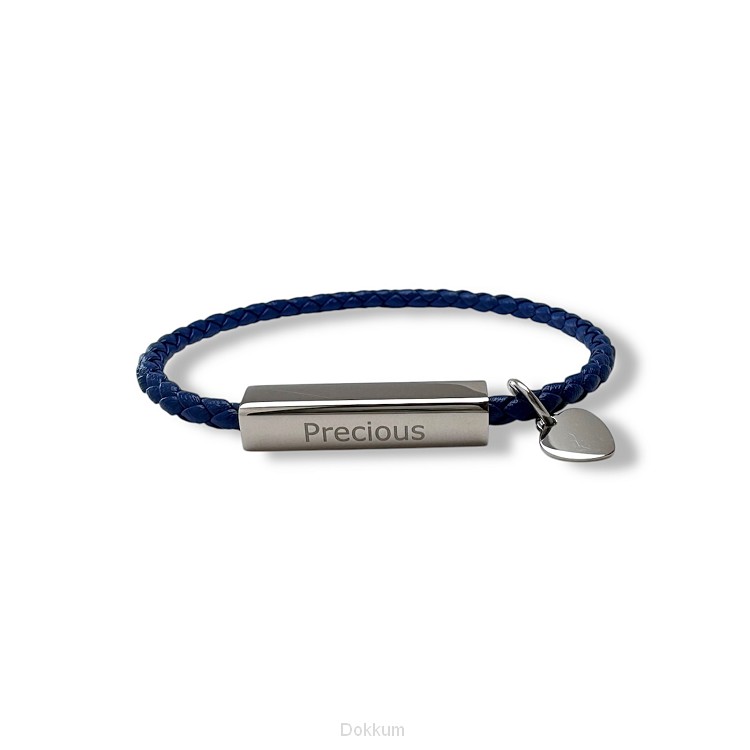 Armband Precious  blauw  16 cm