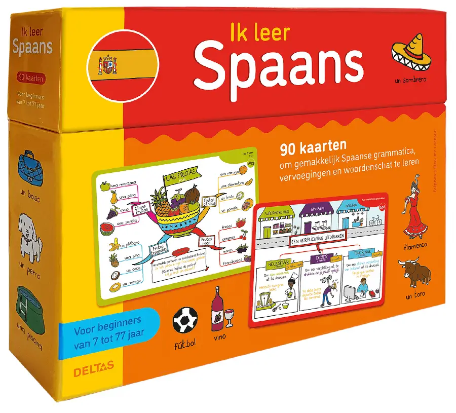 Ik leer Spaans - 90 kaarten