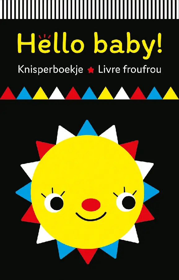 Knisperboekje Hello baby! / Livre frou-frou Hello baby !