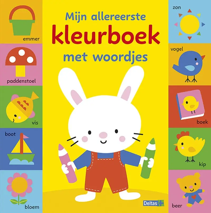 Mijn allereerste kleurboek met woordjes
