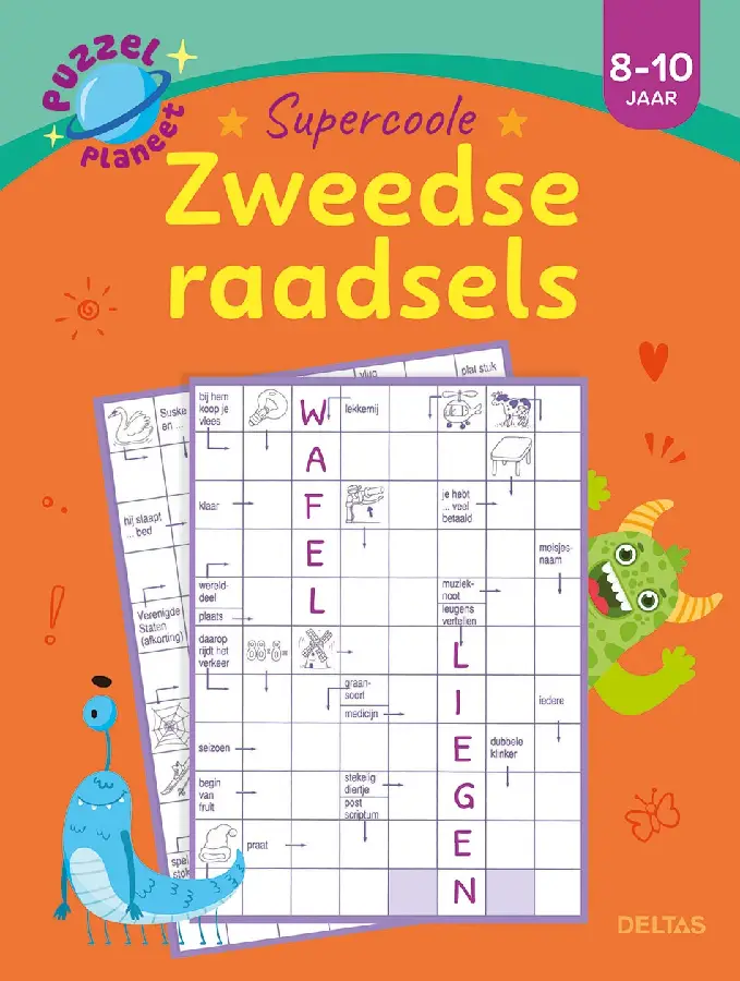 Puzzelplaneet - Supercoole zweedse raadsels / 8-10 jaar