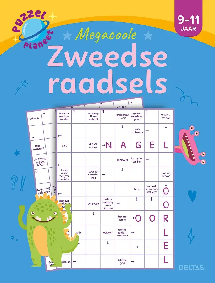 Puzzelplaneet - Megacoole zweedse raadsels / 9-11 jaar