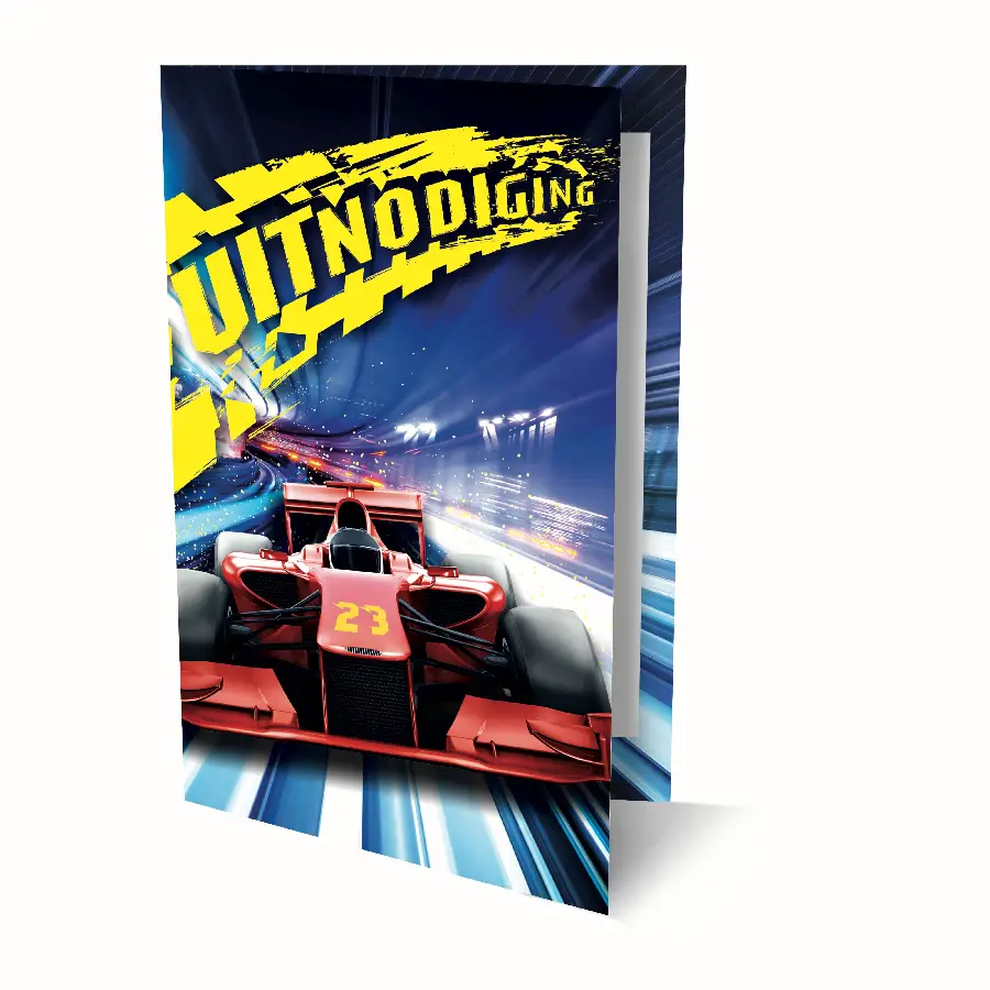 UITNODIGINGEN RACE AUTO PK 907 / 6X3,95 - FSC MIX CREDIT