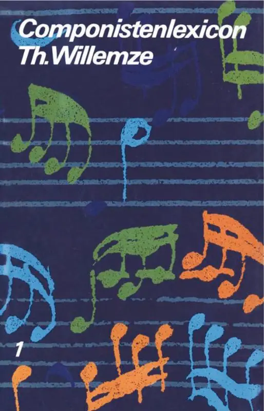 Componistenlexicon / 1 A-O