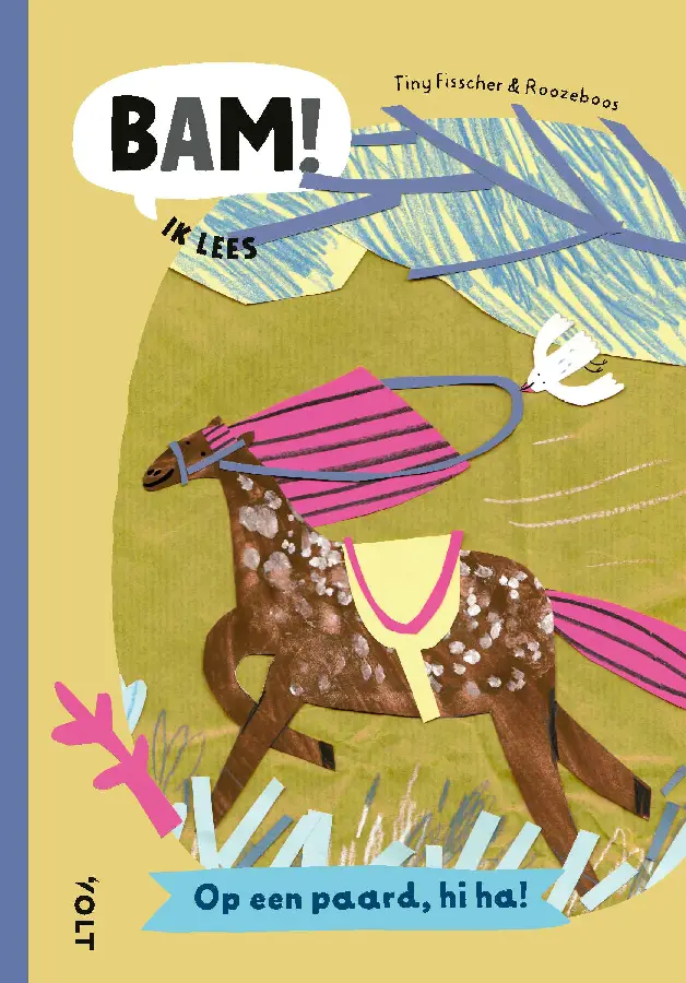 Op een paard, hi ha!