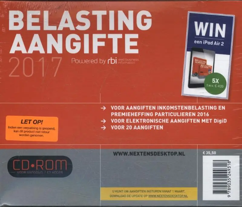 Belasting Aangifte / 2017