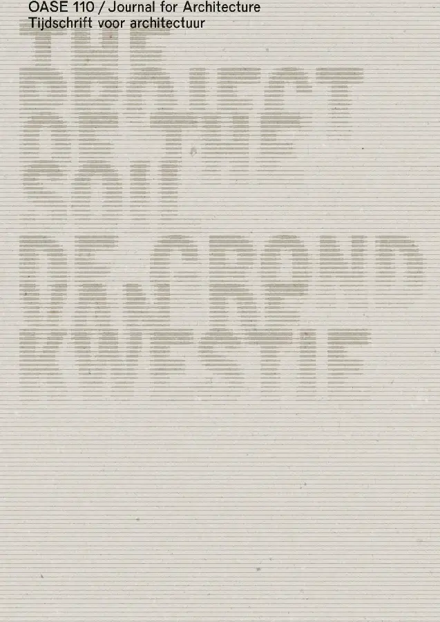 OASE Journal for Architecture #110