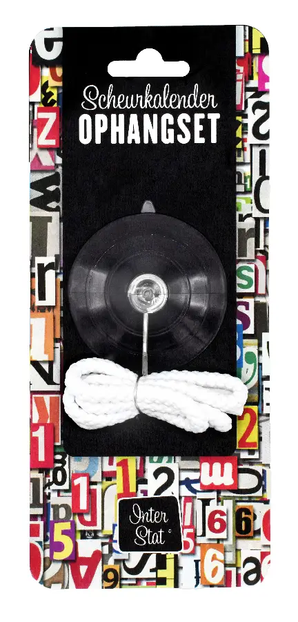 Scheurkalender ophangset