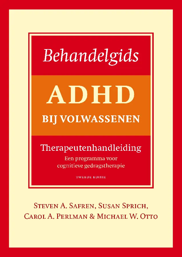 Behandelgids ADHD bij volwassenen, therapeutenhandleiding - tweede editie