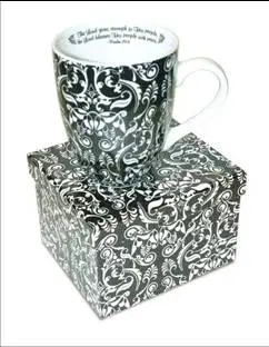 DAMASK WHITE ON BLACK PSALM 29:11