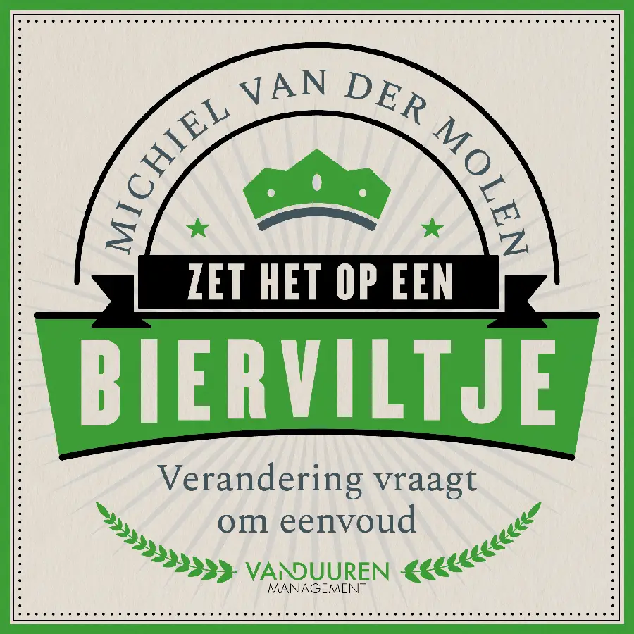 Zet het op een bierviltje