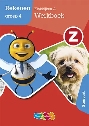Klokkijken A groep 4 / Z-Rekenen / Werkb