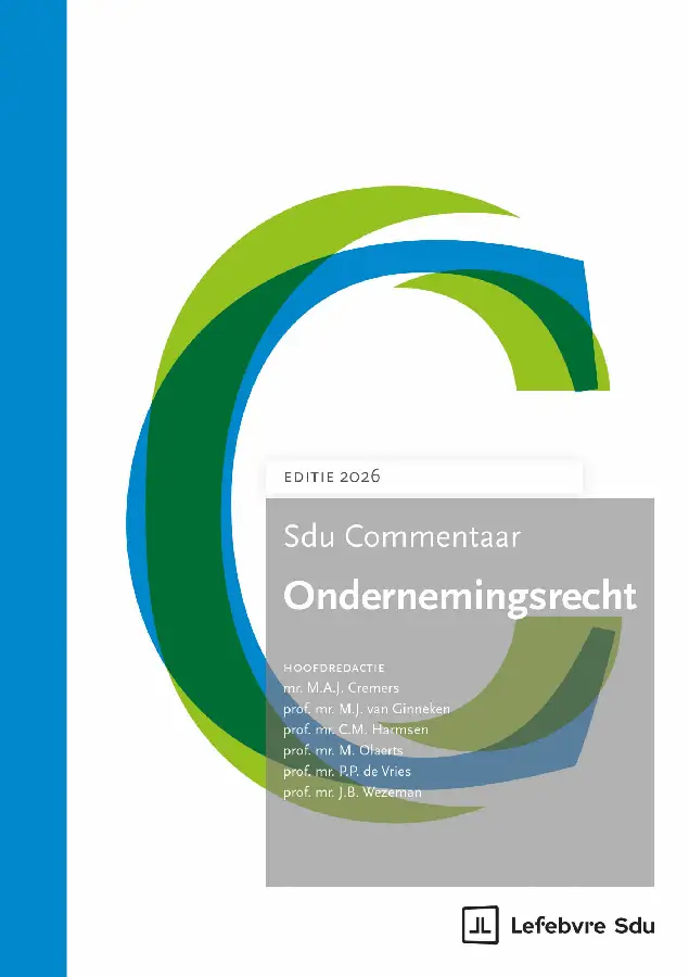 Sdu Commentaar Ondernemingsrecht