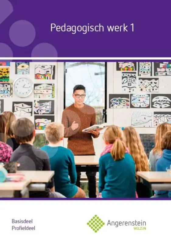 Profieldeel / Pedagogisch Werk 1 / Basisdeel