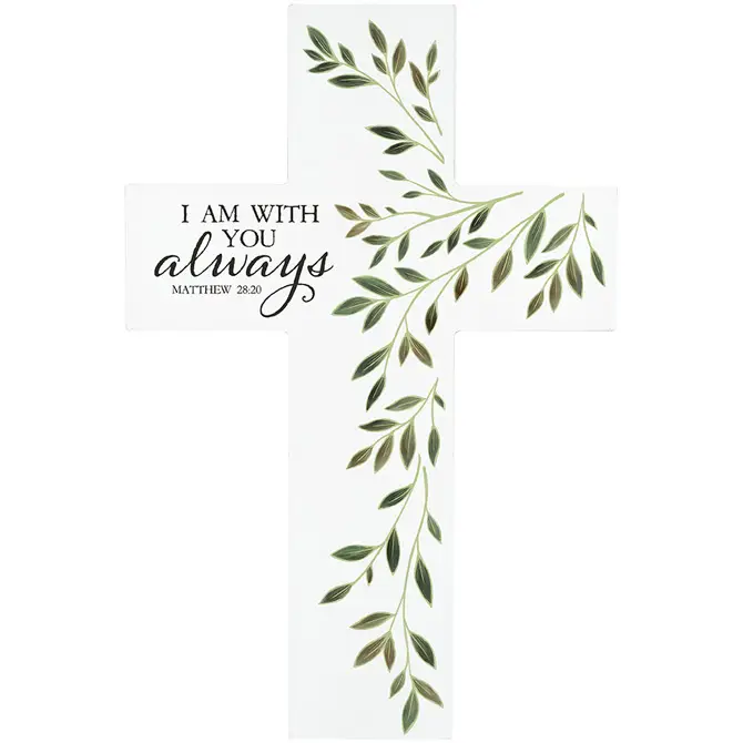 Wall Cross 35,6cm I am with you