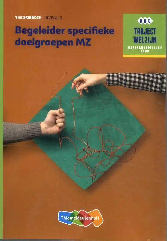 Traject Welzijn Theorieboek Begeleider specifieke doelgroepen + SL 1jr