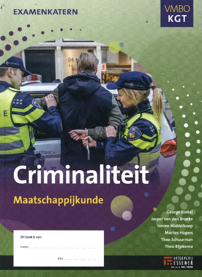 Criminaliteit VMBO kgt-niveau