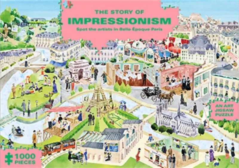 The Story of Impressionism (In 1000 Jigsaw Pieces)