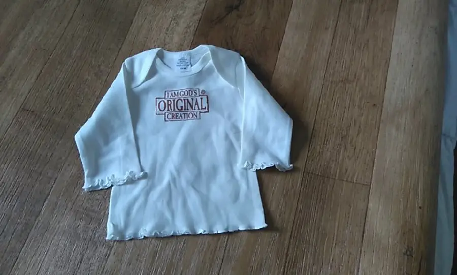 Tuniek God''s original wit set3