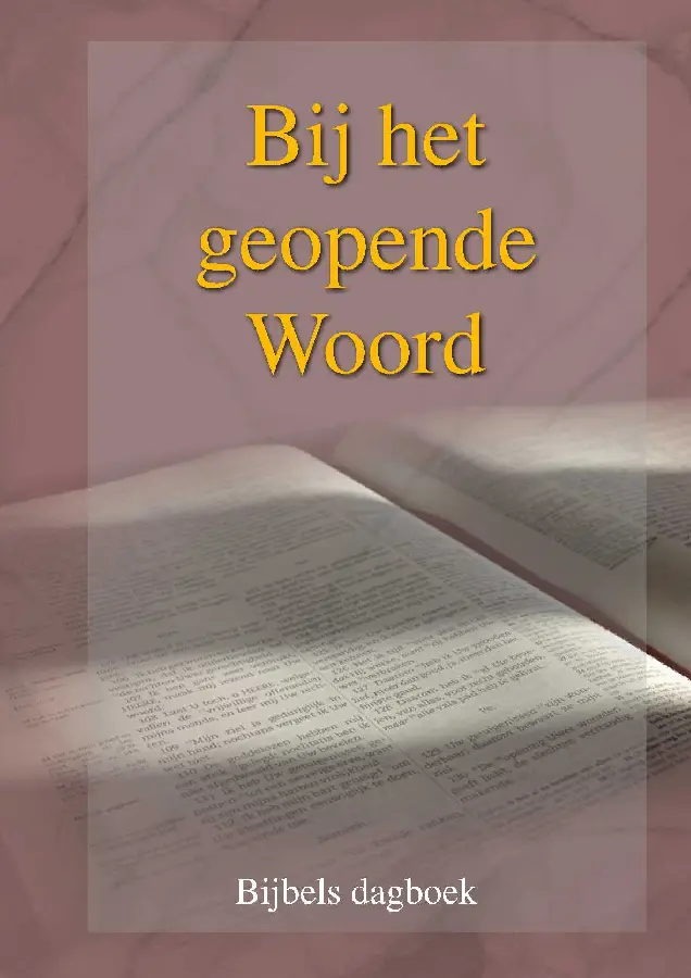 Bij het geopende Woord 13e jrgng