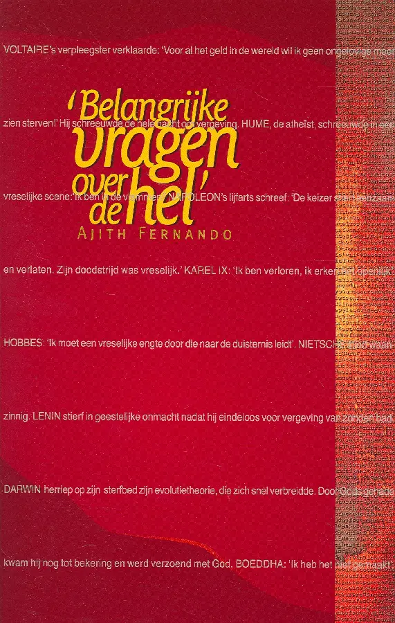 BELANGRIJKE VRAGEN OVER DE HEL