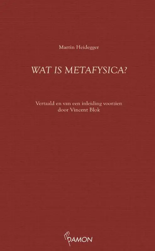 Wat is metafysica?