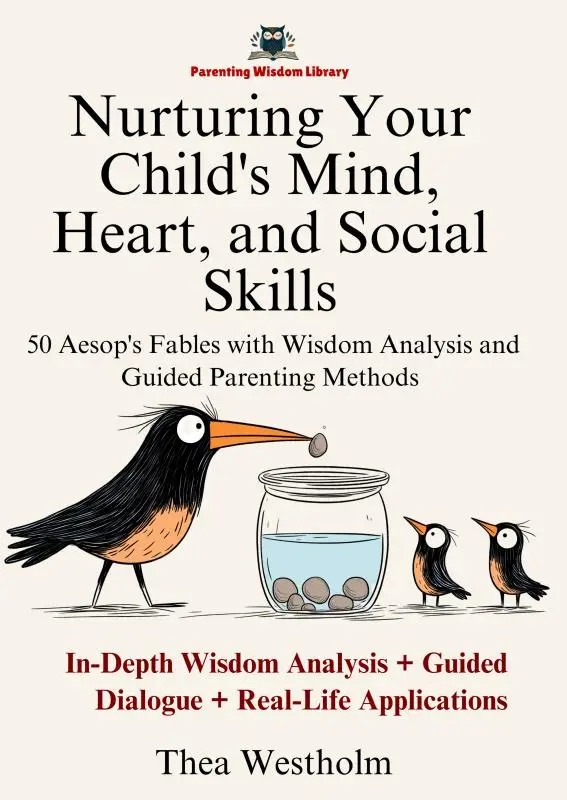 Nurturing Your Child's Mind, Heart, and Social Skills: 50 Aesop's Fables with Wisdom Analysis and Guided Parenting Methods