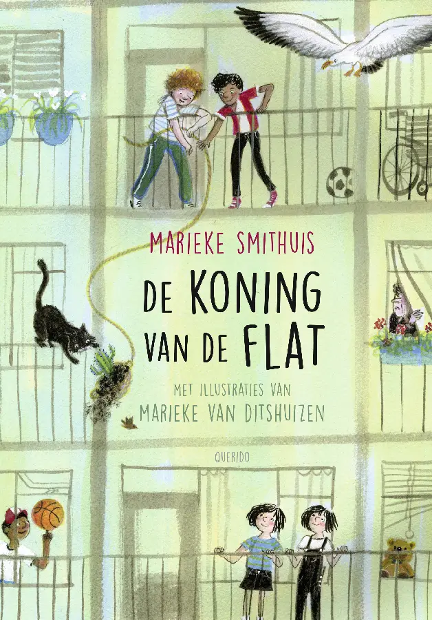De koning van de flat