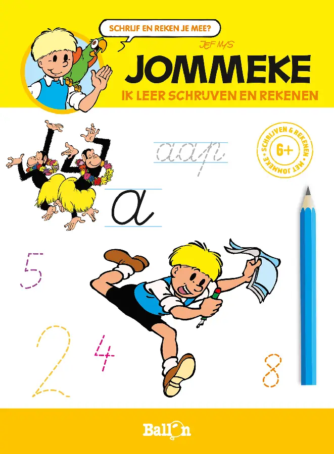 Jommeke - Ik leer schrijven en rekenen (6+)