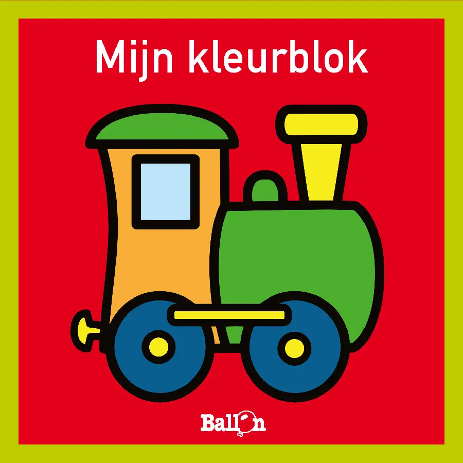 Mijn kleurblok trein 2+