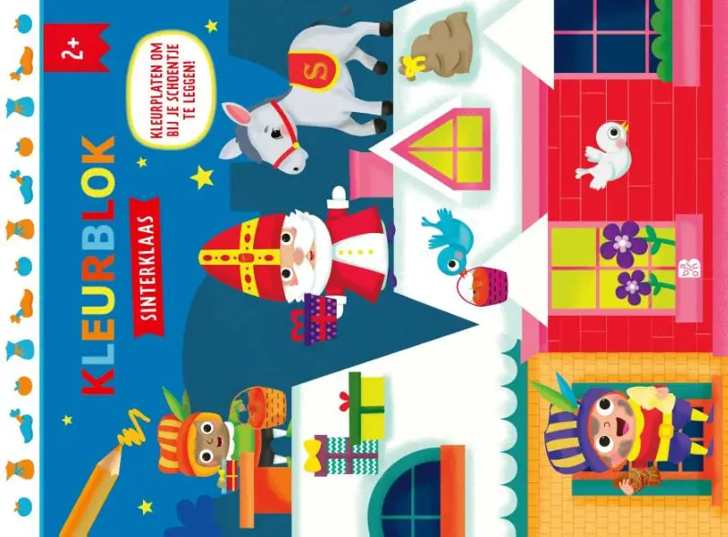 Kleurblok Sinterklaas