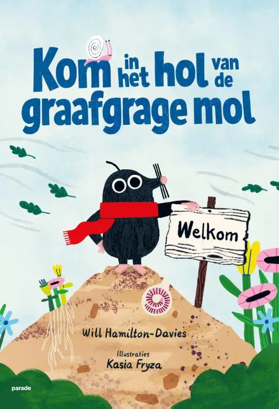 Kom in het hol van de graafgrage mol