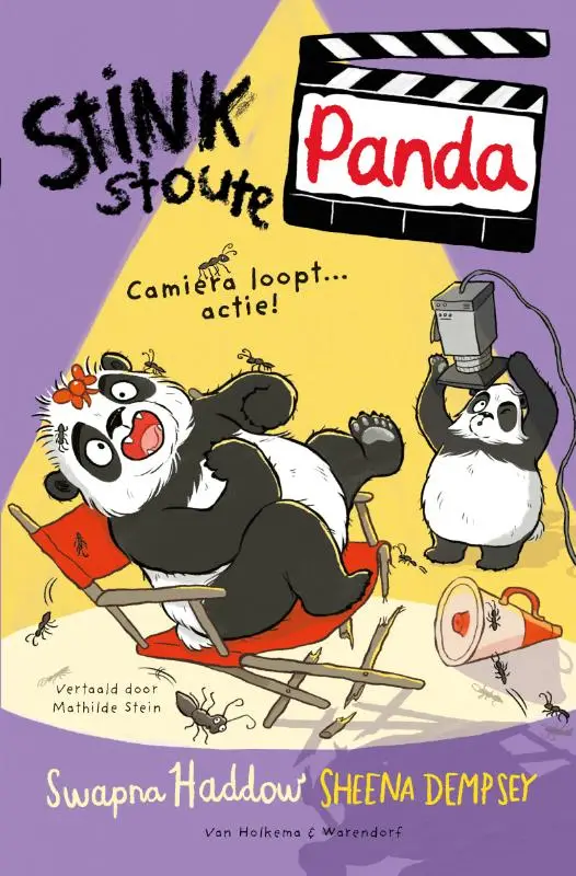 Stinkstoute panda - Camiera loopt... actie!