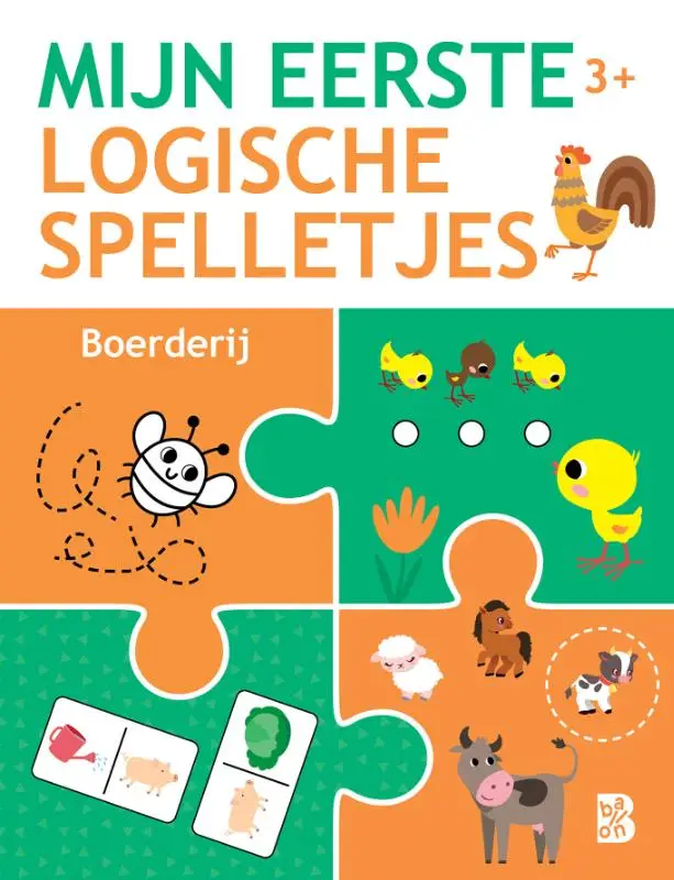 Mijn eerste logische spelletjes / 3+ Boerderij