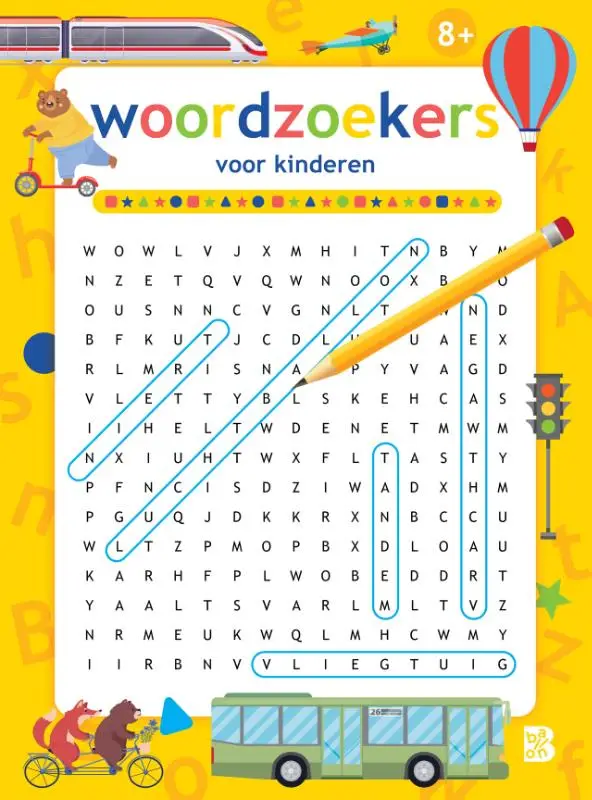 Woordzoekers 8+