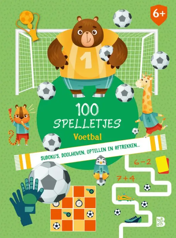 100 spelletjes Voetbal / 6+