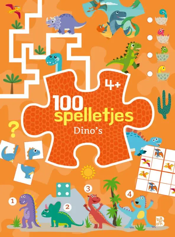 100 spelletjes dino's