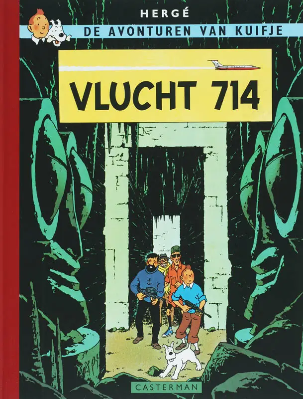 Kuifje / Vlucht 714 facsimile kleur