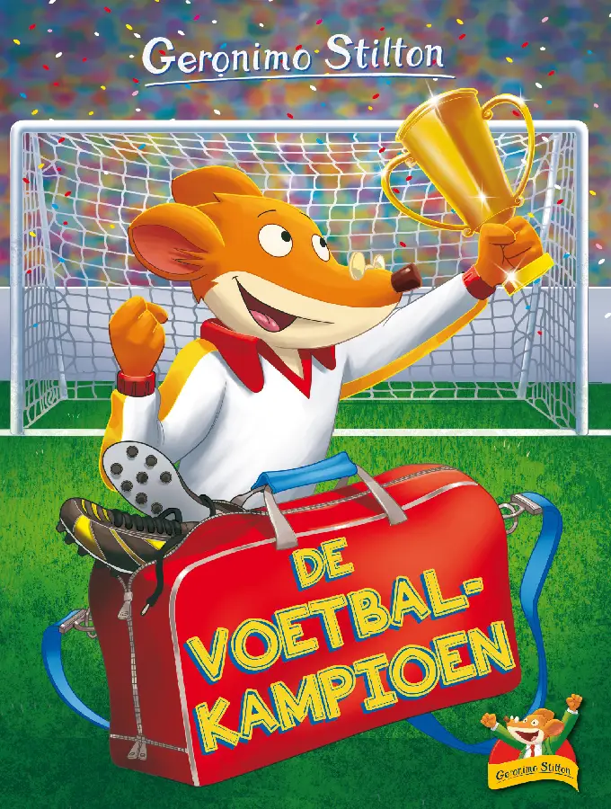 De voetbalkampioen / Met Nederlandse vlag