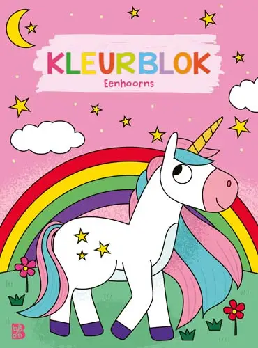Kleurblok Eenhoorns