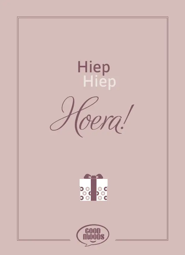 Hiep Hiep Hoera!