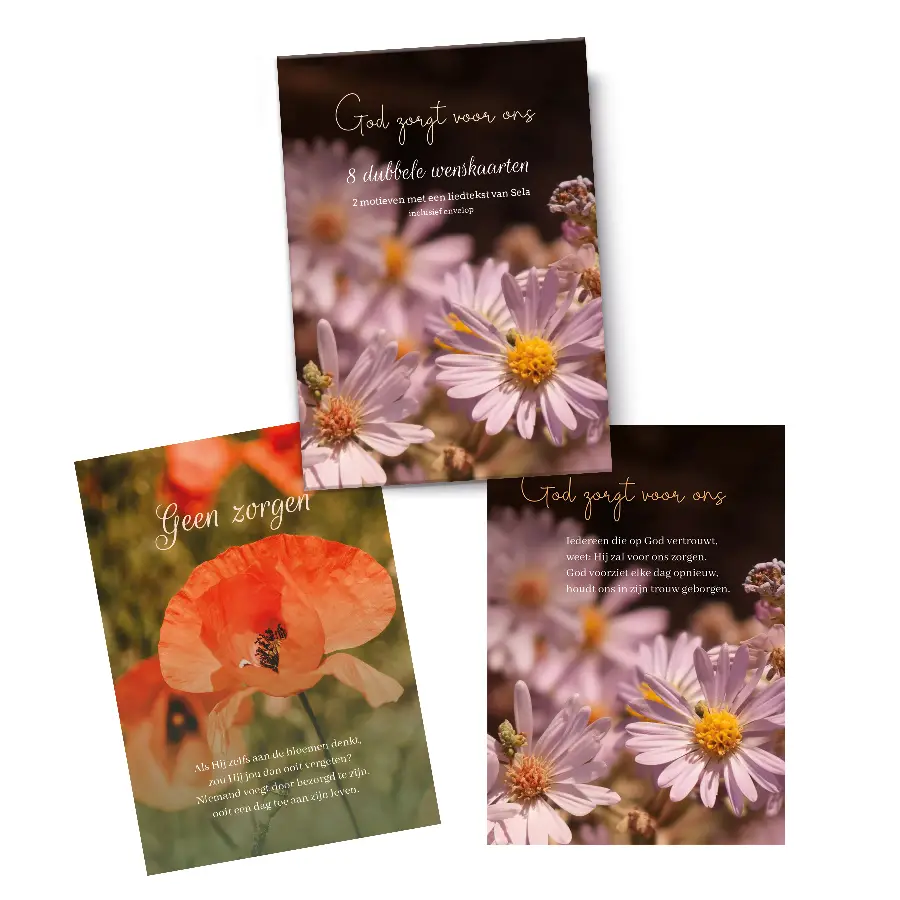 Mapje notacards G od zorgt voor ons