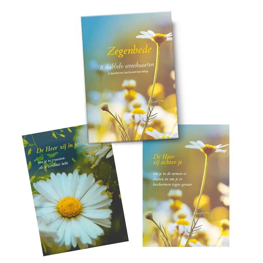 Mapje notecards Zegenbede