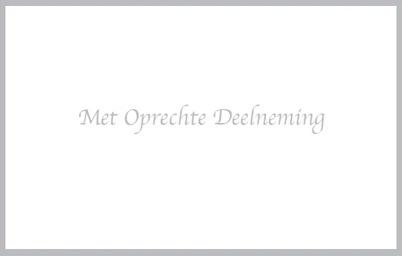 Map Rouw Grijs