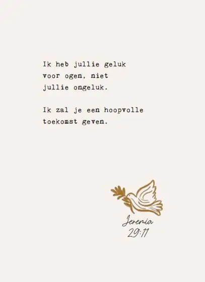 Ik heb jullie geluk voor ogen