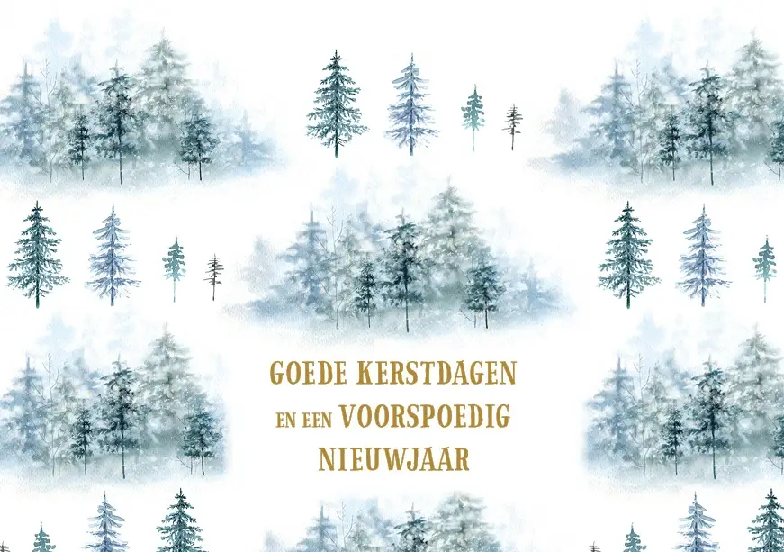 Map 5 Prentbriefkaarten Beste Wensen