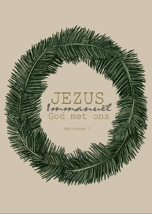 Jezus ImmanuÃ«l God met ons