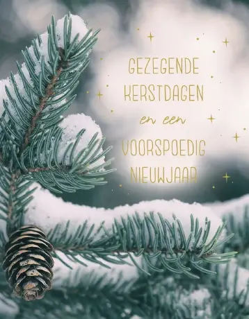 Hangdoosje Gezegende Kerstdagen